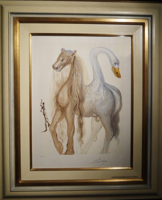 Salvador Dali, The Horse Series,  Swan
