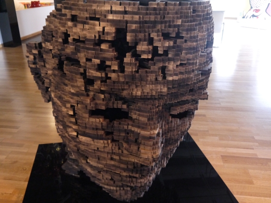 Kevin Badni, Big head, Sculpture